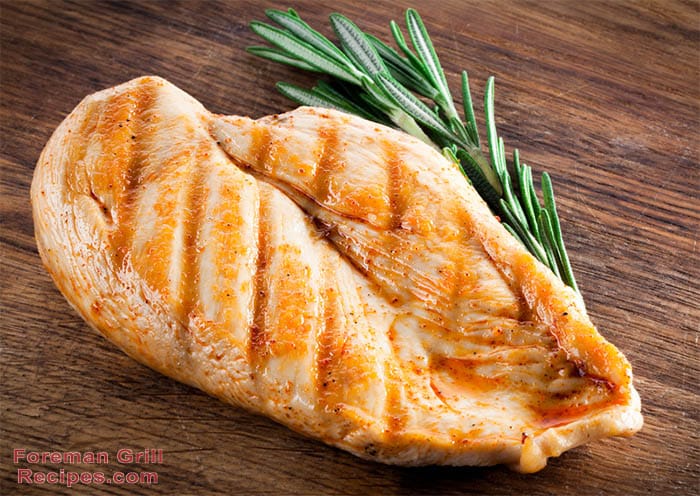 Foreman grill 2025 chicken breast