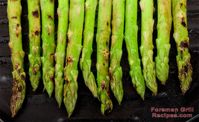 Foreman Grill Grilled Asparagus