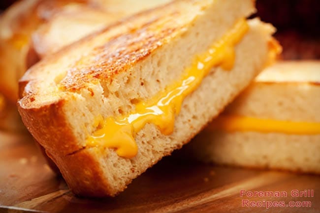 Easy Foreman Grill Grilled Cheese Sandwich 5 Different Versions