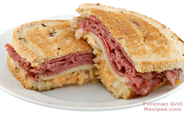 Turkey, Pastrami and Swiss Melt Foreman Grill
