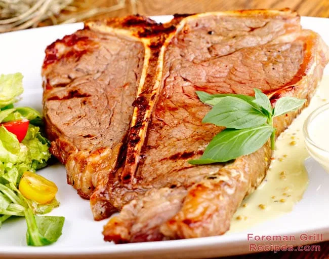 Foreman Grill T-Bone Steak Recipe