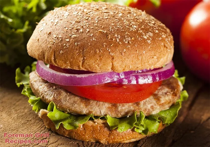Turkey Burger Foreman Grill Recipe