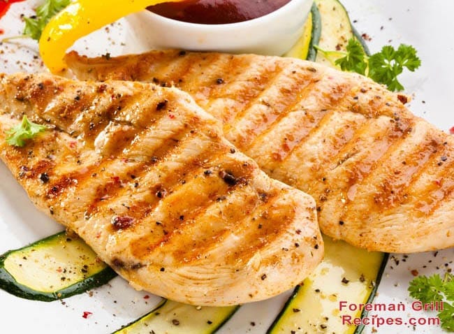 George foreman outlet grill chicken breast