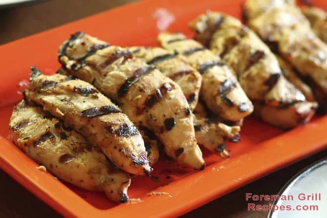 Easy Grilled Chicken Tenders