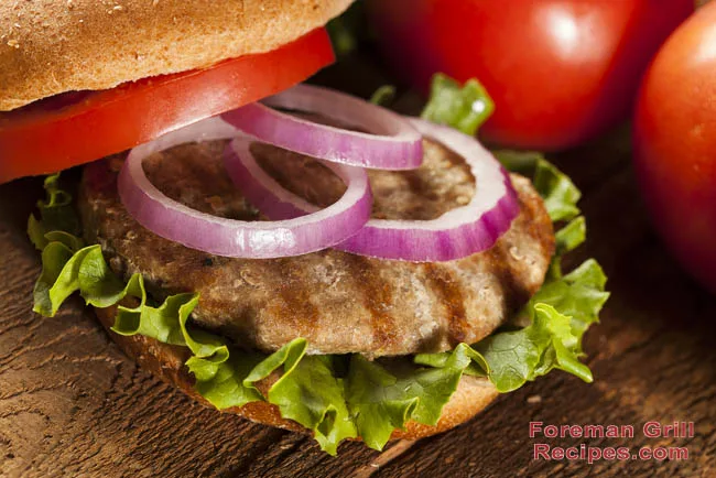 Easy Low Sodium Grilled Turkey Burgers Recipe