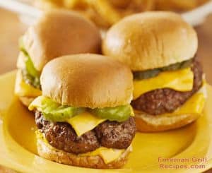 Easy Foreman Grill Sliders