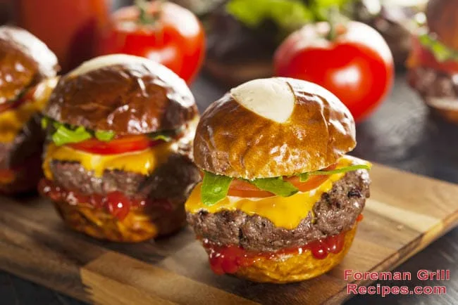 Pretzel Bun Sliders Recipe