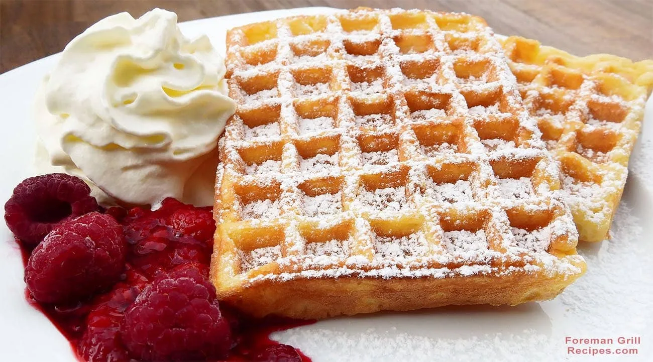 Foreman Grill Waffles