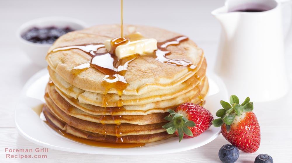 Yummy George Foreman Grill Pancakes Recipe