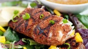 Foreman Grill Blackened Mahi-mahi