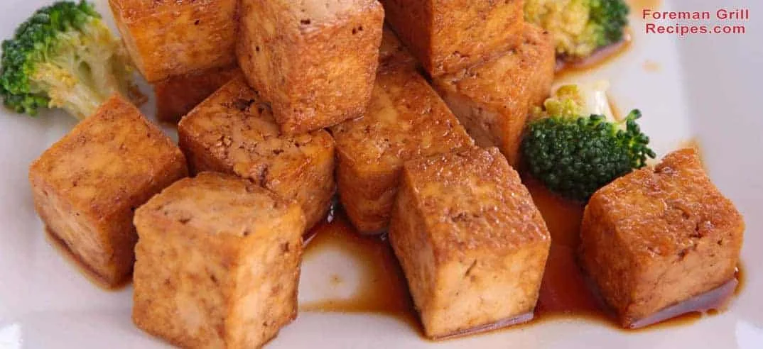 George Foreman Grill Grilled Tofu