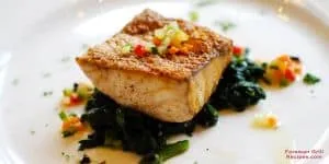 Grilled Red Snapper on a George Foreman Grill
