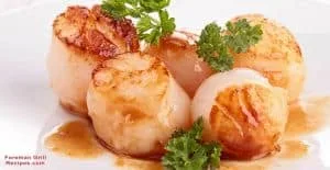 Foreman Grill Scallops