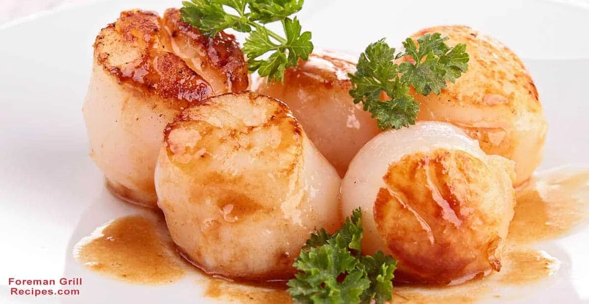 Foreman Grill Scallops