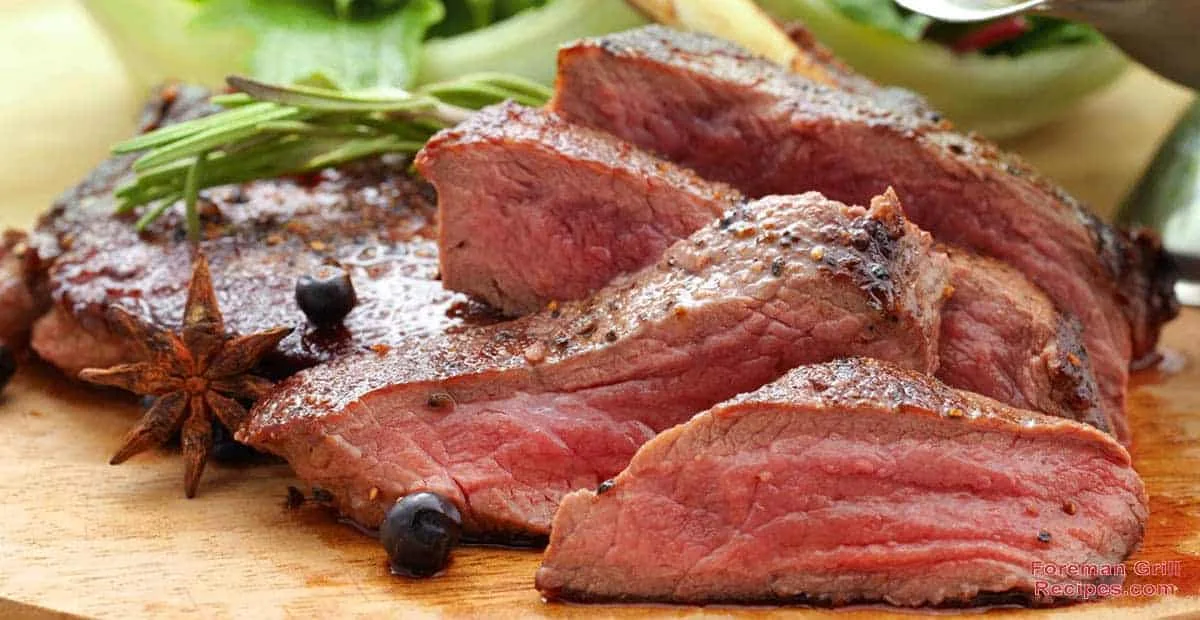 Foreman Grill Venison Steaks
