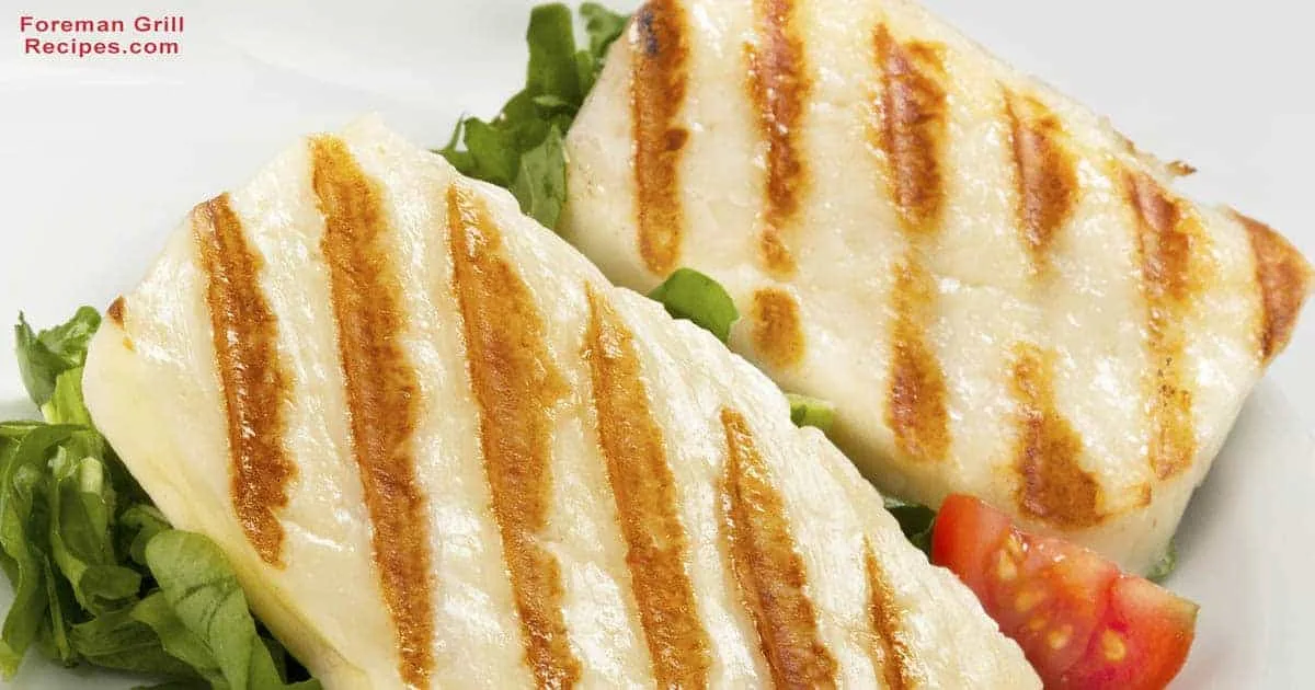 Two tasty halloumi cheese frilled recipes