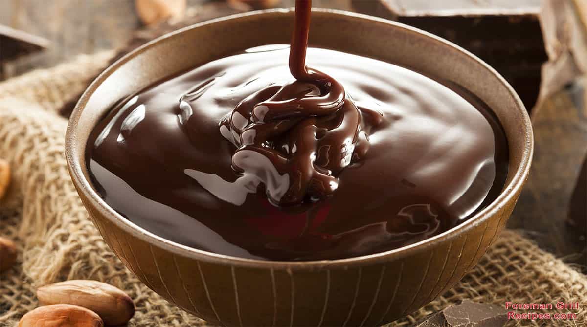 Chocolate Syrup for Grilled Apples
