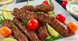 Beef kofta kebabs