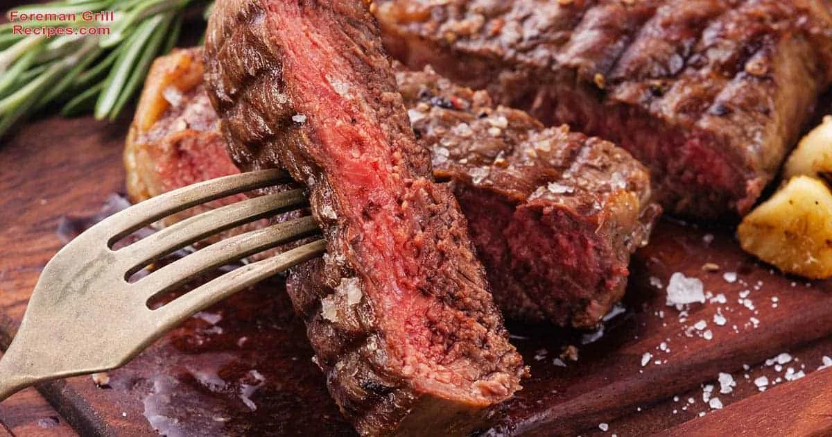 Grilled Tri-Tip Steaks with Portobello Mushrooms and Balsamic Glaze Recipe